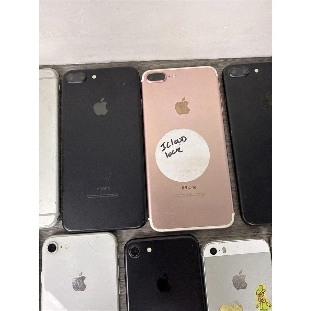 Lot Of‎ 17 Genuine iPhones For Parts From iPhone 5 And Up